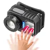 Headlamps K120 LED Motion IR Sensor Mini Headlamp XP-G2 2 3030 Red Light 5-Mode Zoom Headlight Rechargeable Head Torch Hunting