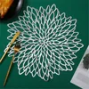 Other Event Party Supplies Christmas Decoration Placemats PVC Christmas Snowflake Nonslip And Heatinsulating Table Mats Party Decor Coasters Table Mats 220901
