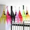 Other Event Party Supplies Halloween Lightup Hanging Ghosts Decorations with Witch Hat Shapes LED Halloween Glowing Decor for Yard Tree Garden Party 220901