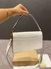 Umhängetaschen Tabby TZ Frauenhandtasche Cowhide OneShoulder Messenger Bag Retro und vielseitige lange und kurze zwei abnehmbare Schultergurte o