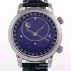 YL Star Series Mechanical Watch Mens Diamond Set Blue Glass Automatische wasserdichte Maschine