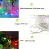 Akıllı Uygulama LED Dize 10M 100LED RGB Renkli Peri Işık Dizeleri Noel Ağacı Süsler Ev Yeni Yıl Dekor LED Çelenk