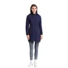 Dames naar beneden parkas Santelon Winter Women los Long Parka Coat met afneembare kap Vrouw Soild Ultralight draagbare warm gevoerde katoen uit het kader 220902