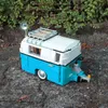 Блоки блоки T1 Doka Trailer Buse Pickup Совместительна 10220 Технический T2 Camper Van Build Block Model Bricks 21001 Toys Kids Gifts T220905