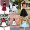 Casual klänningar 5 lager 60 cm prinsessan midi tyll kjol veckad dans tutu kjolar kvinnor lolita petticoat jupe saia faldas party puffy 220902