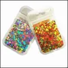 Nail Art Decorations Nail Art Decorations G/Bag Shiny Butterfly Glitter Micro-Film Acrylic Holographic Gold Sequins Diy 3D Polish Art Dhswz