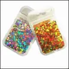 Nail Art Decorations Nail Art Decorations G/Bag Shiny Butterfly Glitter Micro-Film Acryl Holografische gouden pailletten Diy 3D Poolse kunst DHSWZ