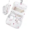 Sacs de rangement maquillage étui à cosmétiques suspendu Kit de voyage sac pour femmes salle de bain organisateur pochette de maquillage lavage toilette