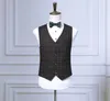 Costumes pour hommes veste pantalon gilet Costume Mariage Homme Plaid mariage hommes Blazer robe rayure hommes Costume de noël