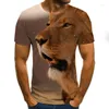 T-shirts masculins 2022 Impression 3D T-shirt dr￴le Men Hip-Hop Fashion Fun Harajuku Shirt