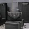 2 storlek college väska v-formad mönster cowskin handväska kvällspåsar läder axelpåsar kedja handväska mode koppling lady cowhide handväskor