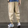 Men039s Pants Mens Harem Mężczyzna moda 2021 Grey Cotton Hip Hop Joggers japońskie spodnie streetwearne Męskie ładunki dla 55RT9129379