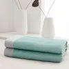 Koce japońskiego w stylu łóżka koc czysty bawełniany ręcznik Kołdra klimatyzacja kolorowa Waffle Dekoracja