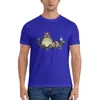 Camisetas masculinas Totoro Três amigos homens mulheres camiseta vintage camiseta de manga curta o pescoço camisetas de algodão puro roupas de chegada