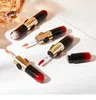 립글로스 2 in 1 회전 더블 헤드 긴 오래 지속되는 무광택 붉은 색 유약 액체 립스틱 색조 메이크업 화장품 TSLM1