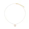 Chains Fashion Jewelry Collier haut de gamme léger Niche Niche Design Simple Pendant Candarbone Chain pour femmes accessoires