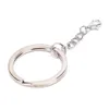 200pcs/lot 28mm Keychain Rings Chain Kit Lobster Clasp for Pendants Keychain Ring Key Accessories Jewelry Making