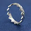 Anelli a corona geometrica placcati in oro giallo da uomo Anelli a corona geometrica da donna Gioielli firmati da sposa per anello d'amore in argento sterling pandora con cofanetto originale