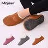 Slipper Winterkinderen Cashmere slippers Kinderen Zachte warme sokschoenen jongens rubberen zolen niet-slip katoenen slippers indoor thuisschoenen 220902