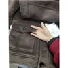 Męskie garnitury Blazers Mężczyźni Winter Windbreaker Koreańska wersja Slim Long wełniana losowa kurtka Moda Trend Trend Duża rozmiar S-3XL L220902