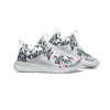 Chaussures de sport légères et respirantes pour hommes et femmes, baskets de course à motif floral personnalisable