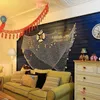 Outros suprimentos de festa do evento 100200cm Big Fishing Net Home Decoration Wall Hallings Diversão O Mediterrâneo Mary Style Housedres Decors 220901