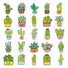 50pcs INS style cactus pattern stickers Pack for Diy Laptop Skateboard Motorcycle Decals3806989