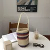 أكياس مسائية رجعية نساء كروسوديس بيتش شاطئ المنسوجة السيدات حقائب يد صغيرة من المنسوجة يدويًا
