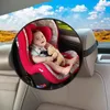 Внутренние аксессуары 17 17cmbaby автомобильное зеркало Зеркало безопасность вида на заднее сиденье, лицо, лицо, квадрат ухода за младенцем, квадрат ухода за младенцем