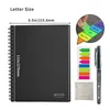 Notepads A4 Wet Erasable Smart Writing Notebook Black Waterproof Paper Auto-Scan Sciped Gift Wire Notes 220902