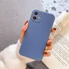 Ultra Slim Snoep Kleuren Mobiele Telefoon Gevallen Zachte TPU Cover Voor iphone 15 14 13 12 11 Pro Max plus