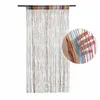 Gordijn 100 200 cm deur ramen hangende kralendecors string zomer insectenscherm kwast paneel gordijnen huisdecoratie