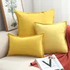 Pillow Cilected Nordic Luxury Covers 1Pc Suede Square Decorative Solid Throw Pillows Cover For Sofa 45 45/60 60Cm