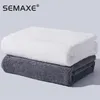 المناشف Semaxe Bath Payel Pure Cotton Luxury عالية الجودة من منشفة حمام عالية الجودة مجموعة 70 × 140 سم من قطعتين ناعم سوبر ماص أصفر أبيض أزرق G 220901