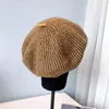 Berets 202212-xx ins style style spring spring wool beret hat men نساء رسامات الترفيه