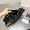 Umhängetaschen Nylon Unterarm Schwarze Tasche ss Italien Milano Marke Umhängetaschen Wasserdichtes Material Patchwork Umhängetaschen Handtaschen Frau Einkaufstasche