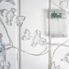 Corde Astronauti spaziali Luci a forma di razzo per ragazzo Regalo per bambini Decorazione camera da letto di compleanno Batteria Fata String Notte