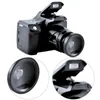 Câmeras digitais SLR SLR Câmera recarregável Lente de ângulo de ângulo de ângulo de ângulo de ângulo de 3,0 polegadas de alta definição Vídeos