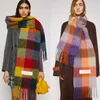 Pashmina Warm Long Scarves Stole Men And Women General Style Cashmere Scarf Blanket Scarf Womens Style Colorful Plaid Cape Shawl Gift CC