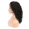 Oulaer perruque de cheveux humains bouclés court Bob 13x4 HD Transparent dentelle avant pour les femmes noires pré plumé délié naturel noeuds blanchis