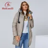 Femmes du bas Parkas Hailuozi Veste pour femmes d'hiver long Coton épais Big Pockets Ladies Mode Cversize L4xl Female Mouilles décontractées 6896 220902