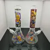 nouveau pot en verre double cristal gros accessoires de bangs en verre, pipe à eau en verre fumer, livraison gratuite