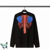 Herren Hoodies Skeleton Knochendruck Kapital Sweatshirts M￤nner Frauen lustige modische Streetwear -Stickerei Kleidung