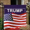 Banner Flags 2024 General Election Banner Flags Usa President Campaign For Garden Flag Make America Great Again Banners 30X45Cm Digit Dhjrx