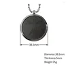 Pendant Necklaces Est Design Anti EMF Protection Necklace- Lava Stone Quantum Energy Spiritual Health Necklace Jewelry For Men Women