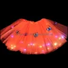 Autres fournitures de fête d'événement Papillon Light Up Tutu Led Girl Party Glow Jupe Ange Magique Fée Costume Lumineux Cadeau D'anniversaire 202202 Dh1Wu