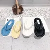 Flip Flip Flip Triple Slippers Slippers Slides Slides Sandals Women Flip-Flops Thong Rubber Slide Shased Shoes Water Walker Trainer Big Head Relippers quision