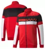 2022F1 Giacca da corsa Tifoso Casual Zip Maglione Formula 1 Giacca con logo della squadra Autunno Inverno Cappotto super oversize da uomo all'aperto Può essere personalizzato