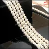 Stone 8Mm Sier Gold Metal Color Plating Loose Lava Stone Beads Jewelry Making Accessories For Bracelet Drop Delivery 2021 Dhseller2010 Dhyj2