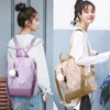 School Bags Backpack Female College Students Fashion Women s Flower Print Ladies Casual Travel Bag 220921